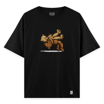 Fight Bear - Oversize Bol Kalıp T-shirt