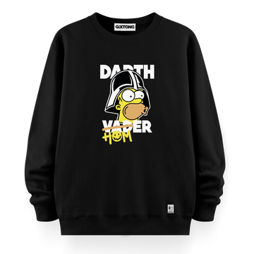 Darth Homer - Oversize Bol Kalıp Sweatshirt