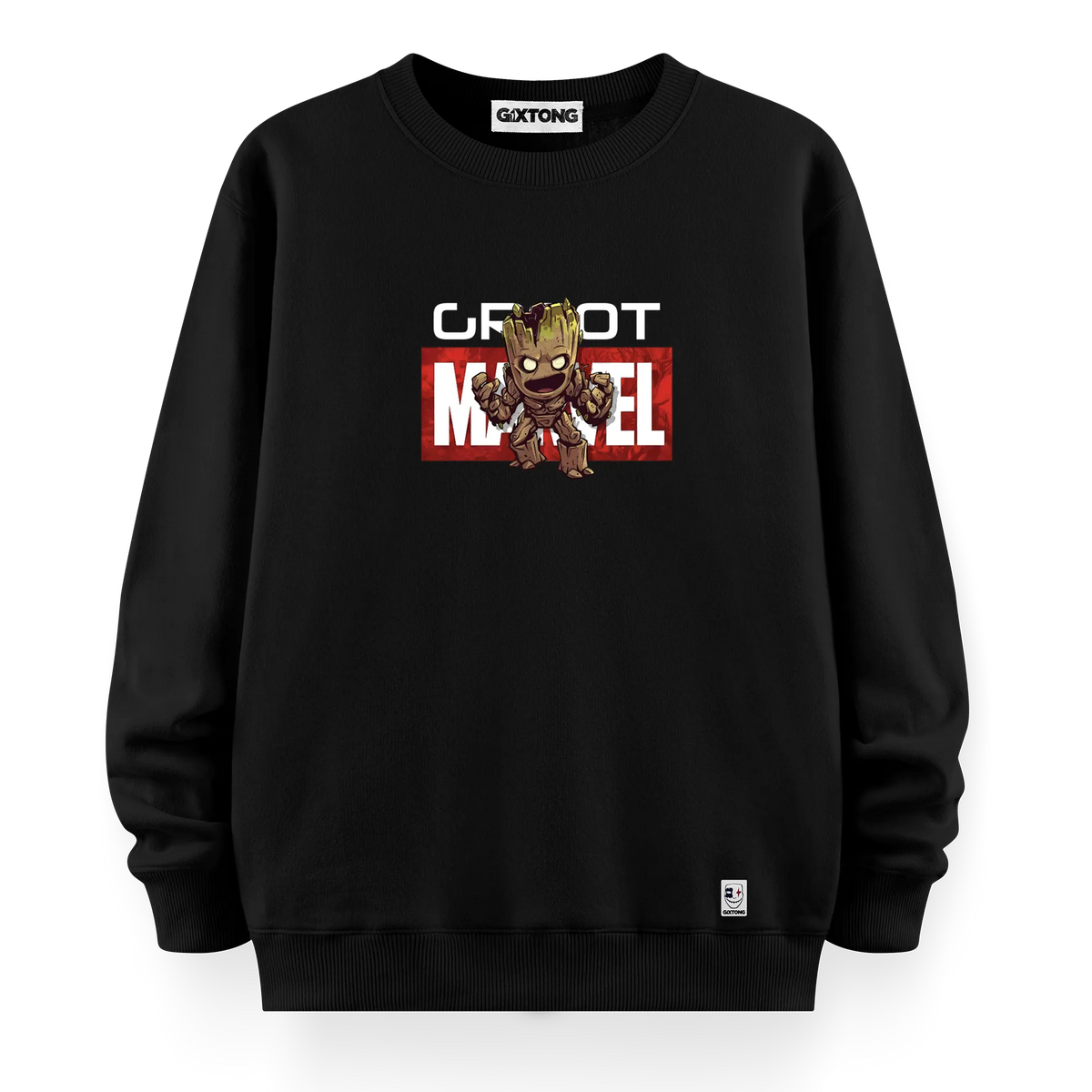 Marvel Groot - Oversize Bol Kalıp Sweatshirt