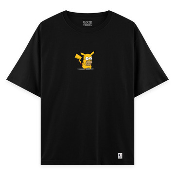 Pikahomer - Oversize Bol Kalıp T-shirt