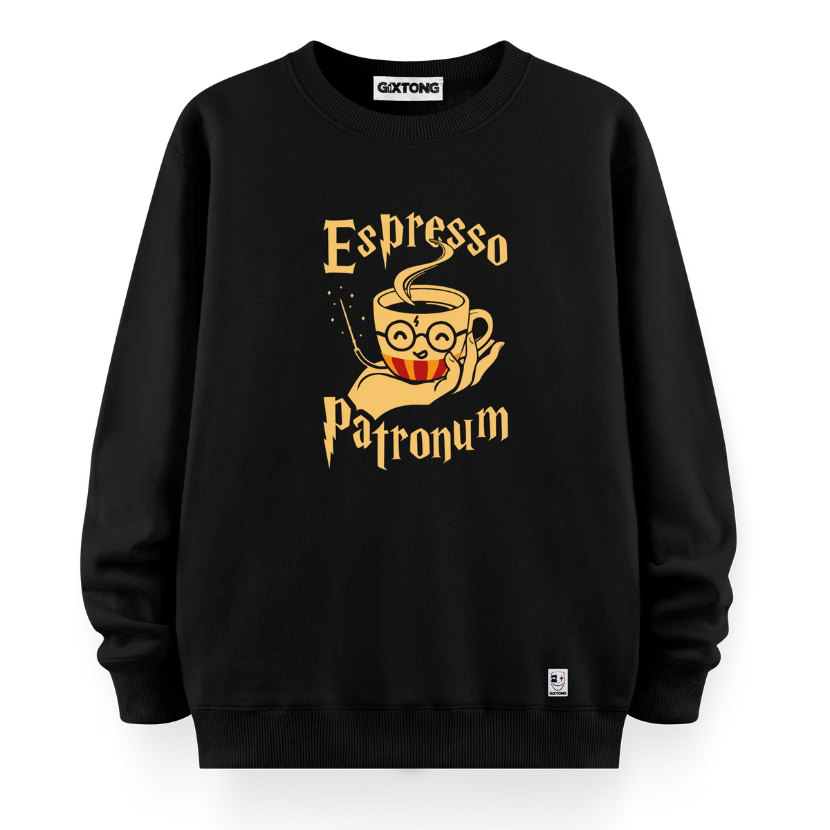 Espresso Patronum - Oversize Bol Kalıp Sweatshirt