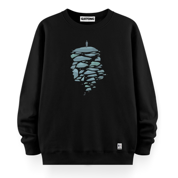 Apex - Oversize Bol Kalıp Sweatshirt