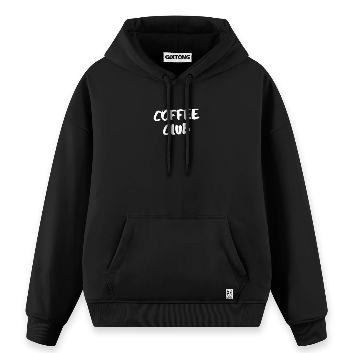 Coffee Club - Regular Fit Kalıp Hoodie