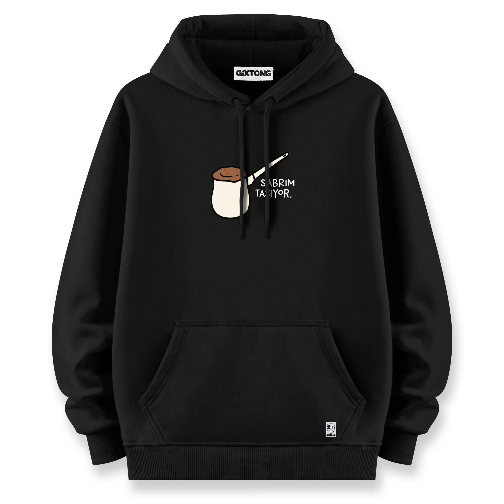 Sabrım Taşıyor - Oversize Bol Kalıp Hoodie
