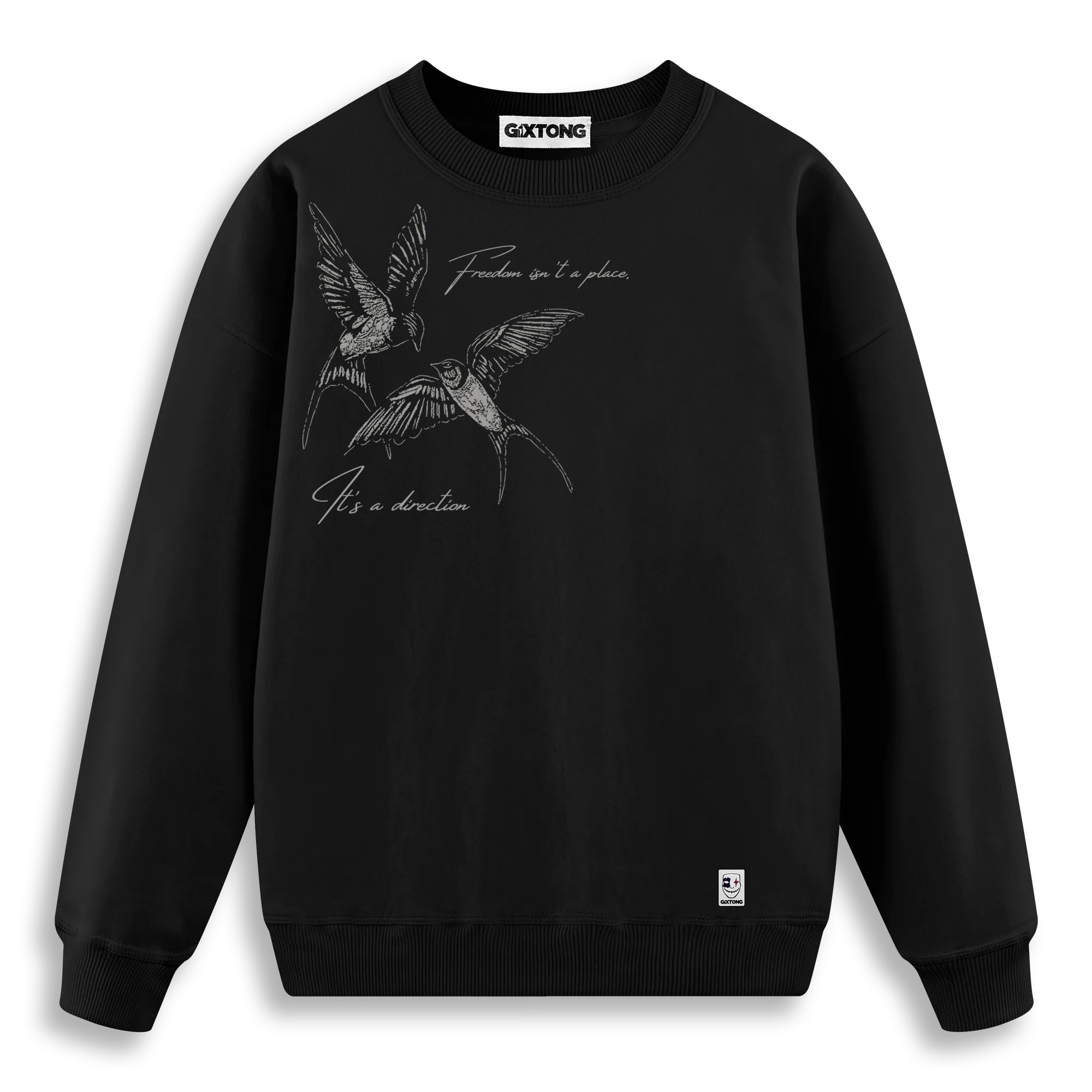 Birds - Regular Fit Kalıp Sweatshirt