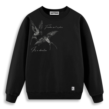 Birds - Regular Fit Kalıp Sweatshirt