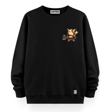 Pika Of War - Oversize Bol Kalıp Sweatshirt