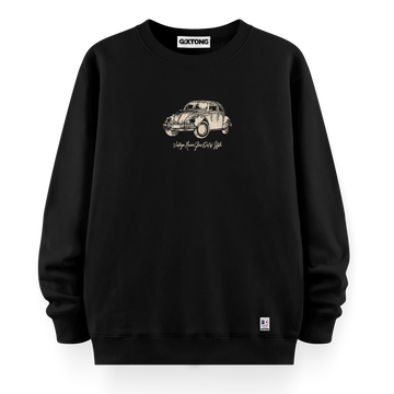 Woswos - Oversize Bol Kalıp Sweatshirt