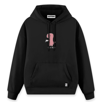 Tea Rex - Regular Fit Kalıp Hoodie