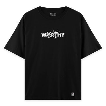 Worthy - Oversize Bol Kalıp T-shirt