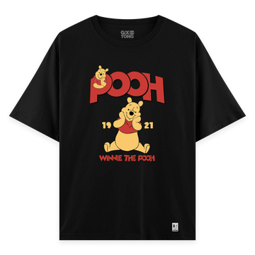 Pooh - Oversize Bol Kalıp T-shirt