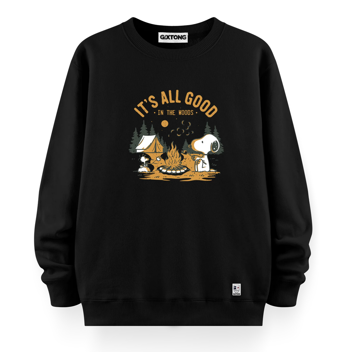 Camp Snoopy - Oversize Bol Kalıp Sweatshirt