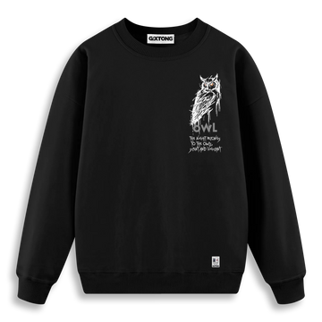 Night Owl - Regular Fit Kalıp Sweatshirt