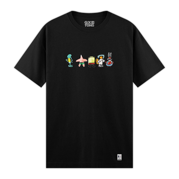 Sponge Family - Regular Fit Kalıp T-shirt