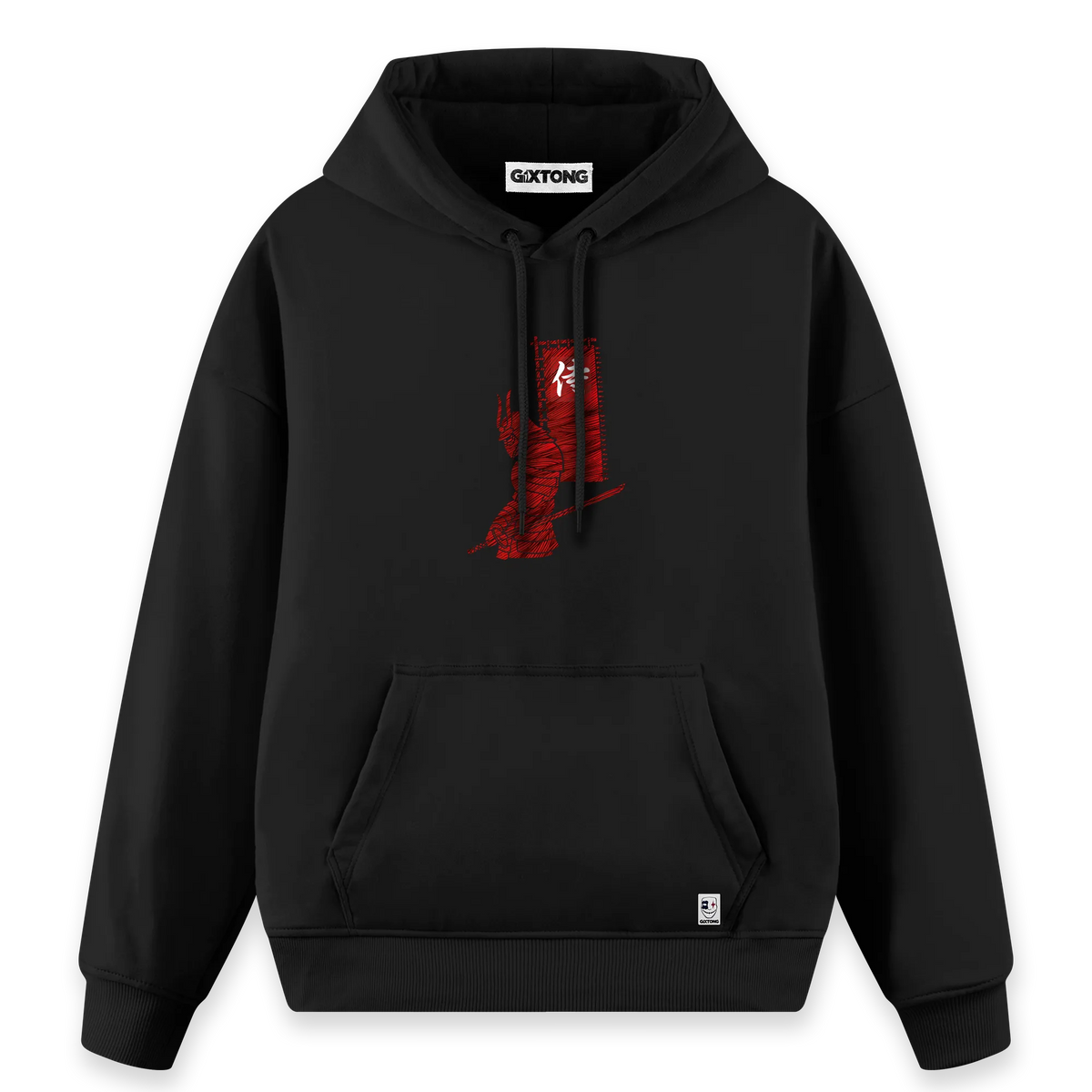 Red Samurai - Regular Fit Kalıp Hoodie