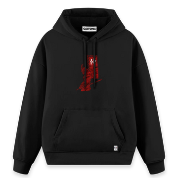 Red Samurai - Regular Fit Kalıp Hoodie