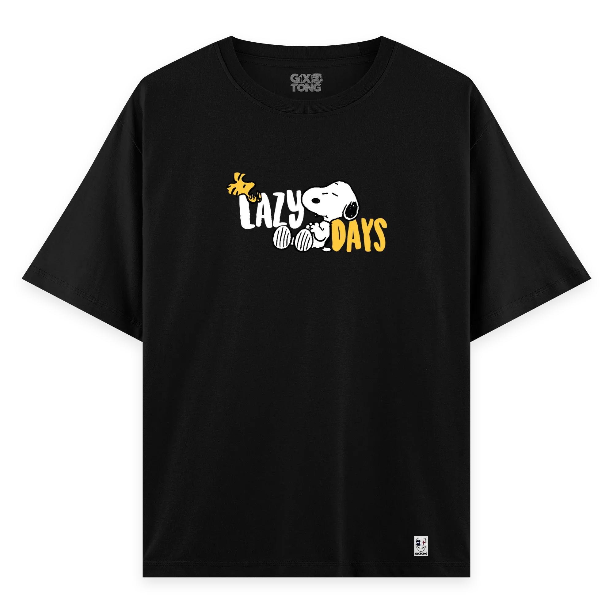 Lazy Days - Oversize Bol Kalıp T-shirt