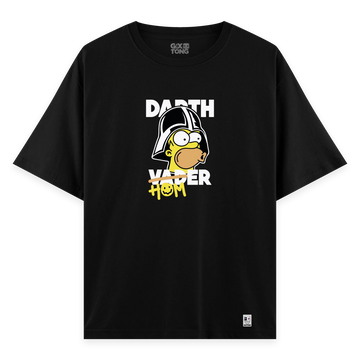Darth Homer - Oversize Bol Kalıp T-shirt