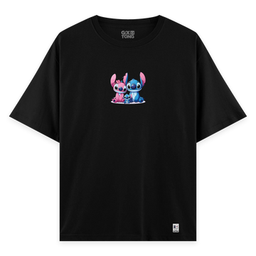 Stitc Family - Oversize Bol Kalıp T-shirt