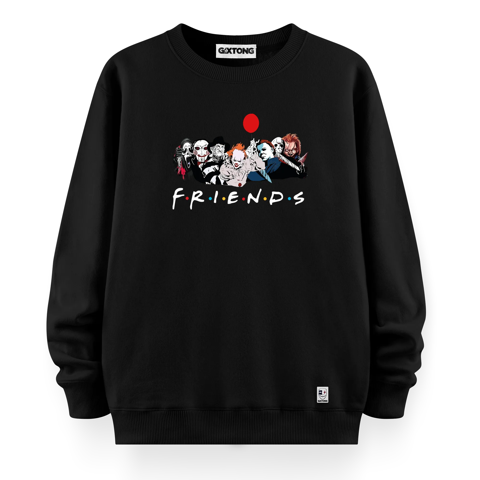 Dark Friends - Oversize Bol Kalıp Sweatshirt