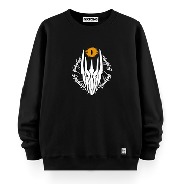 Sauron - Oversize Bol Kalıp Sweatshirt