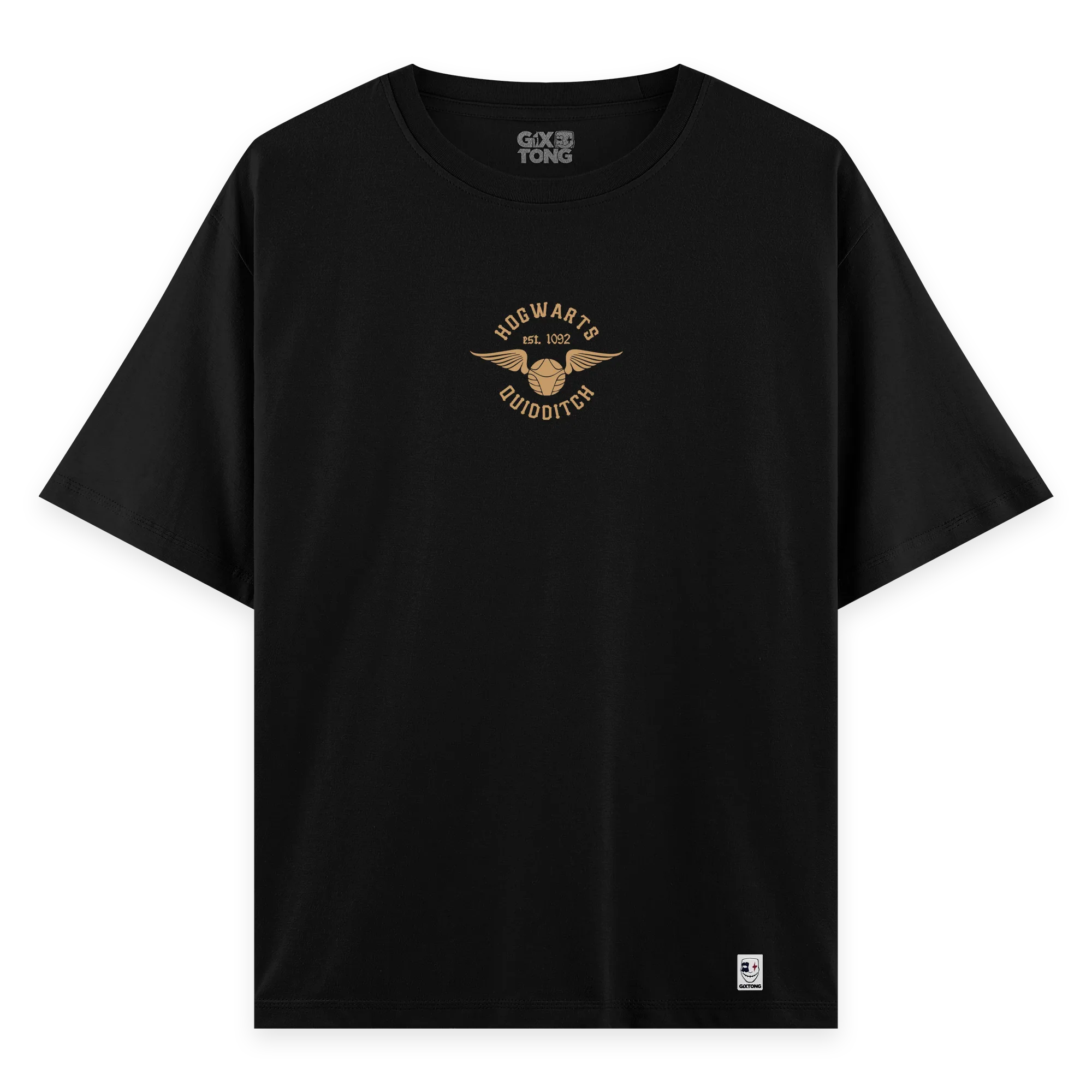 Hogwarts - Oversize Bol Kalıp T-shirt