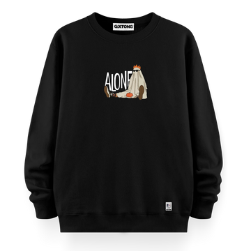 Alone - Oversize Bol Kalıp Sweatshirt