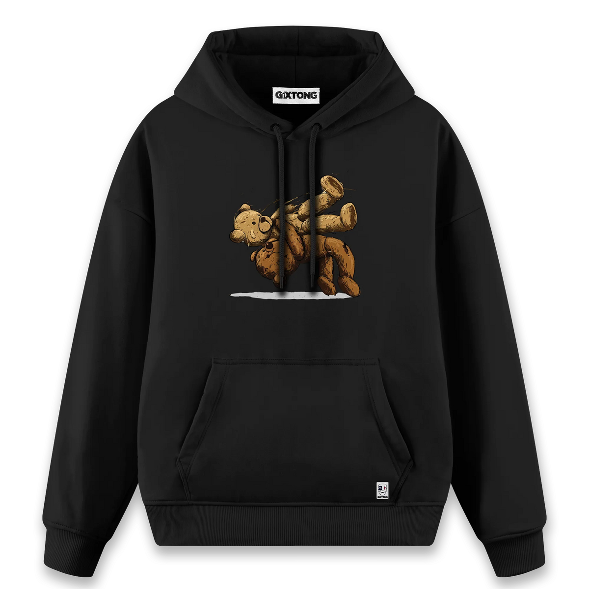 Fight Bear - Regular Fit Kalıp Hoodie