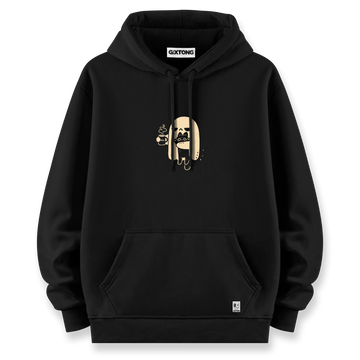 Ghost Cat - Oversize Bol Kalıp Hoodie