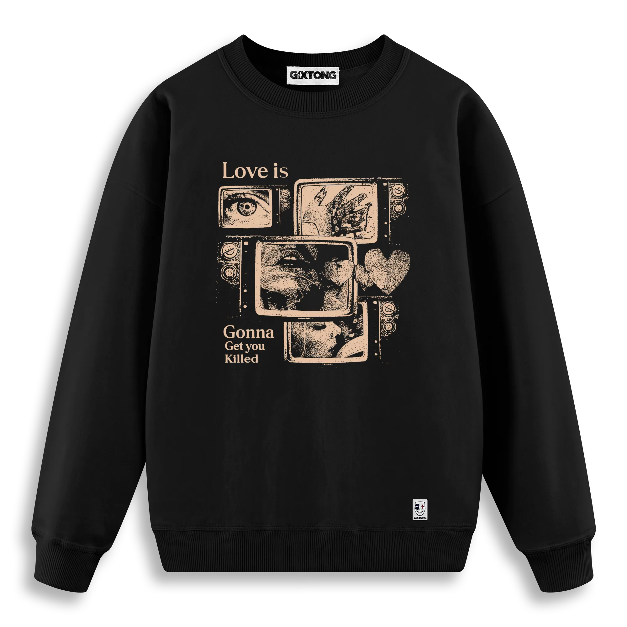 Love Is - Regular Fit Kalıp Sweatshirt
