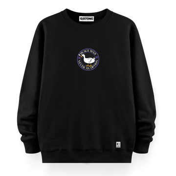 Peace - Oversize Bol Kalıp Sweatshirt