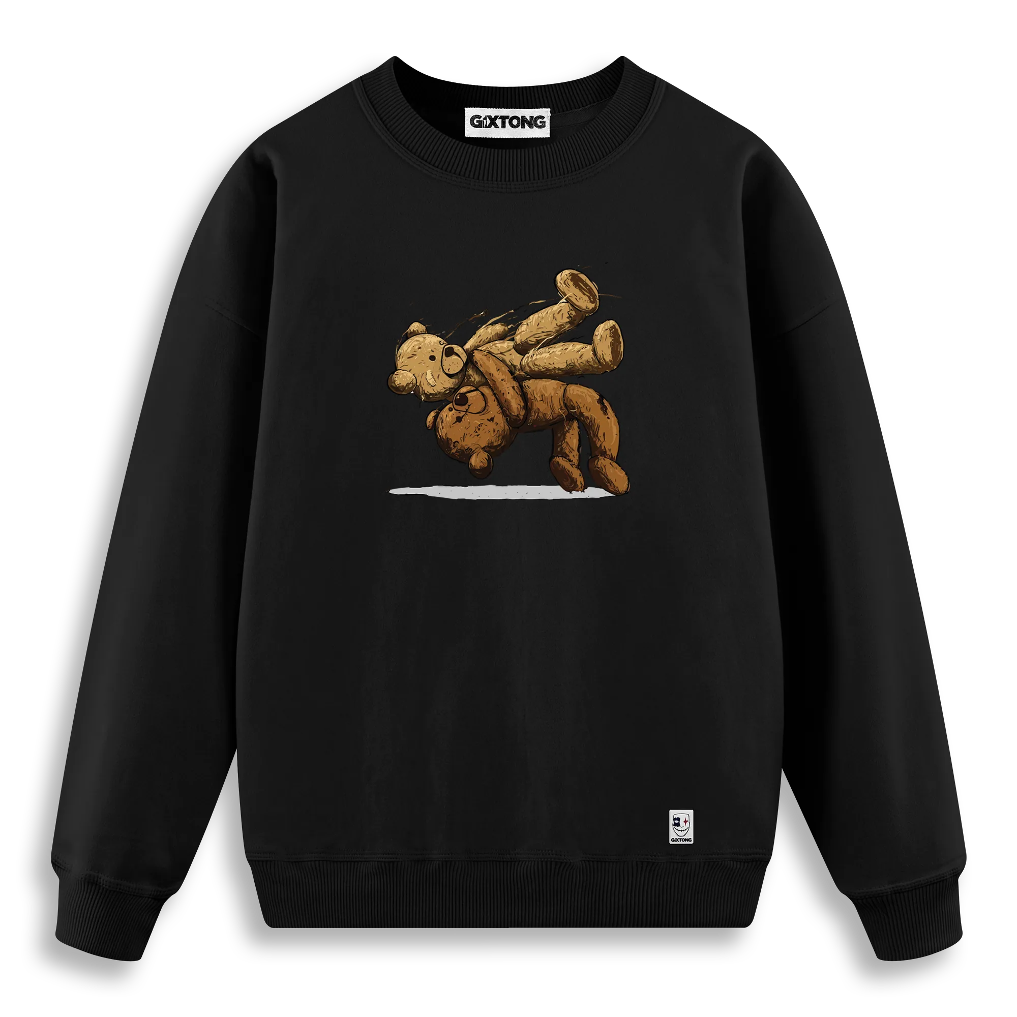 Fight Bear - Regular Fit Kalıp Sweatshirt