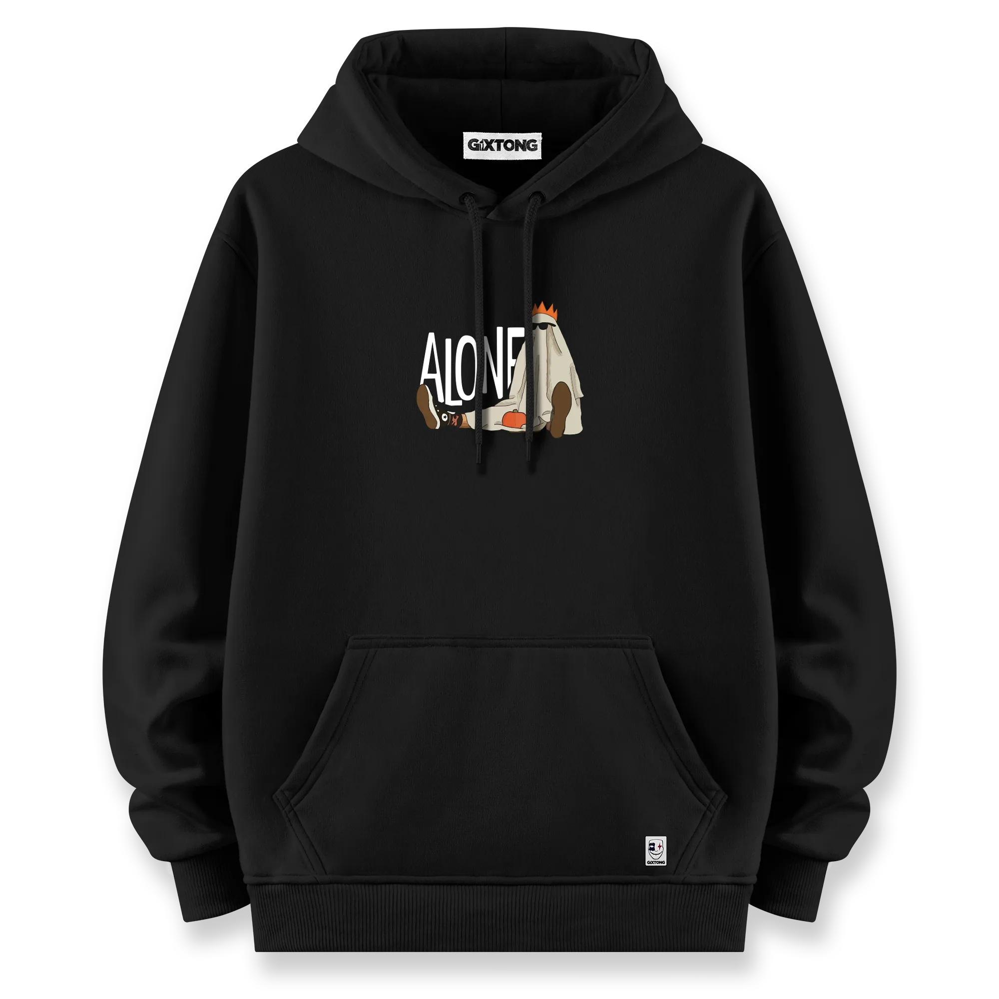 Alone - Oversize Bol Kalıp Hoodie
