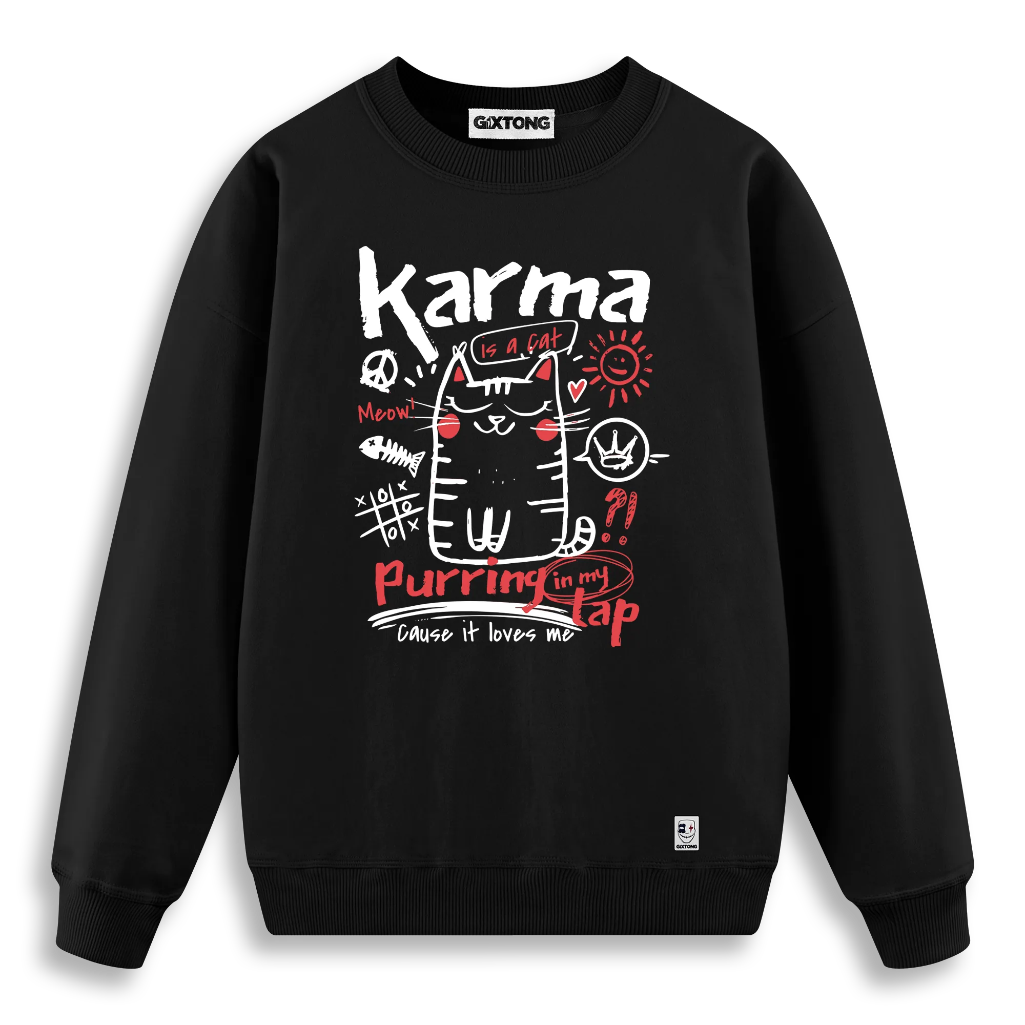 Karma - Regular Fit Kalıp Sweatshirt