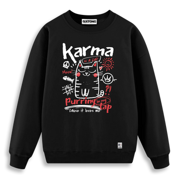 Karma - Regular Fit Kalıp Sweatshirt