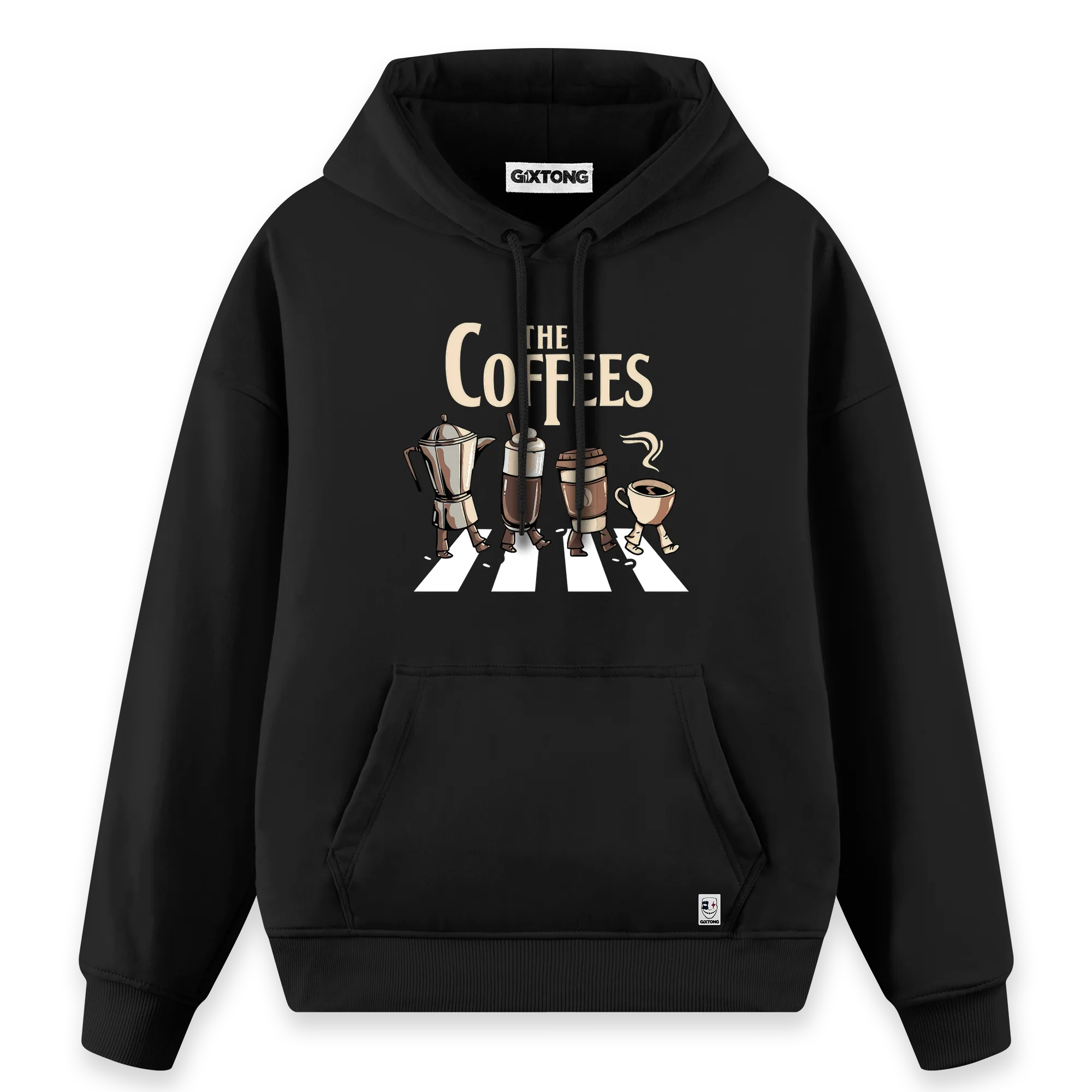 Coffee - Regular Fit Kalıp Hoodie