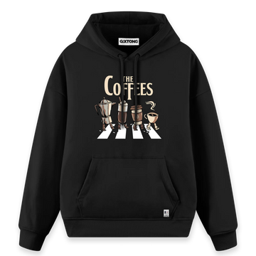 Coffee - Regular Fit Kalıp Hoodie