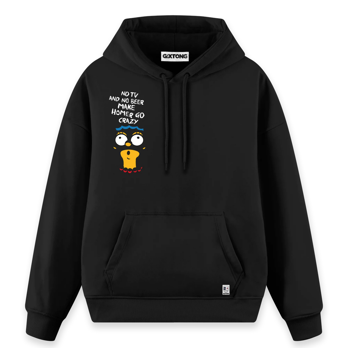 Crazy Homer - Regular Fit Kalıp Hoodie