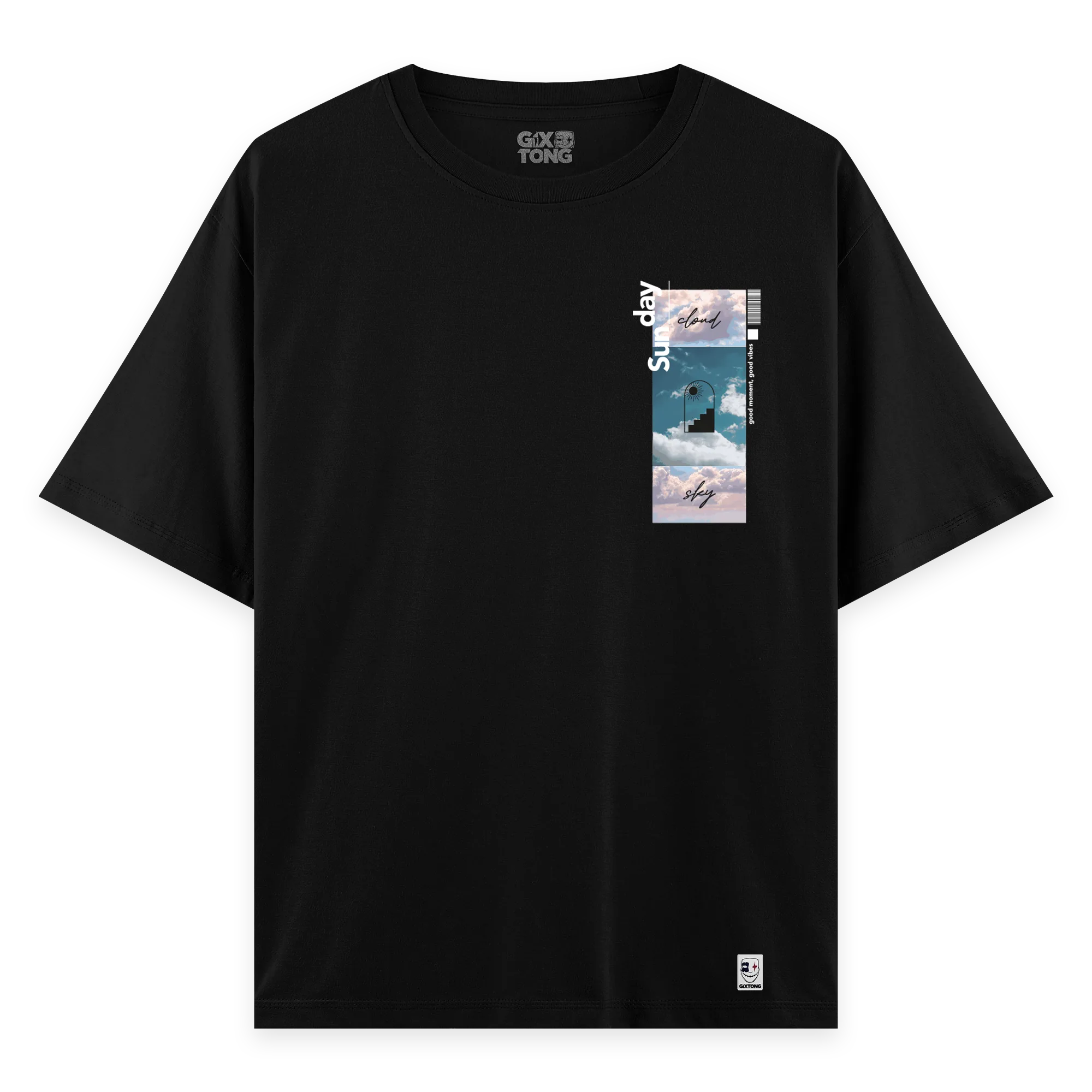 Sunday - Oversize Bol Kalıp T-shirt
