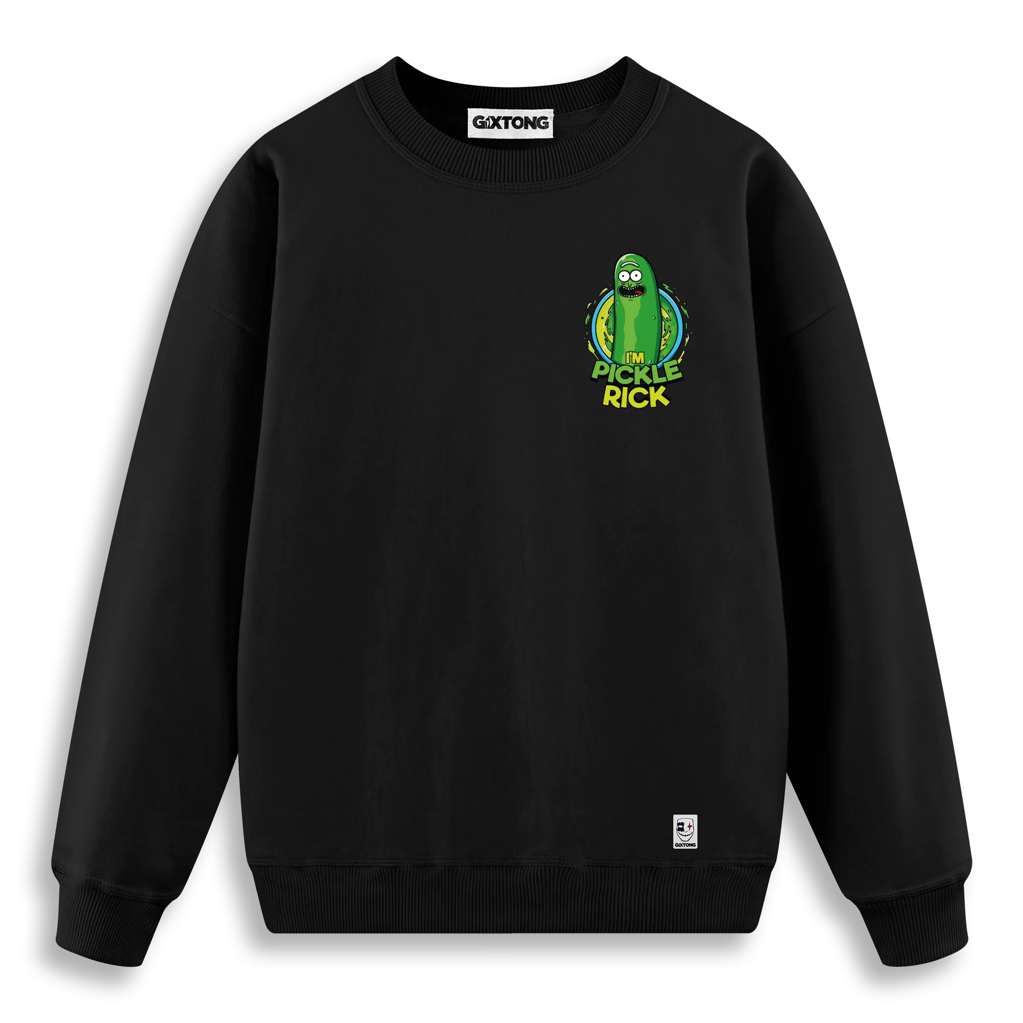 Pickle Rick - Regular Fit Kalıp Sweatshirt