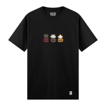 Samurai Cats - Regular Fit Kalıp T-shirt