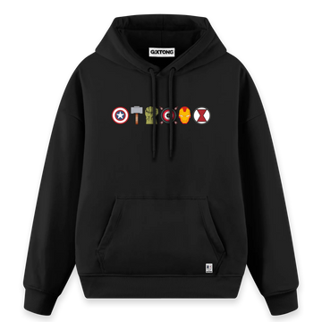 Avengers - Regular Fit Kalıp Hoodie