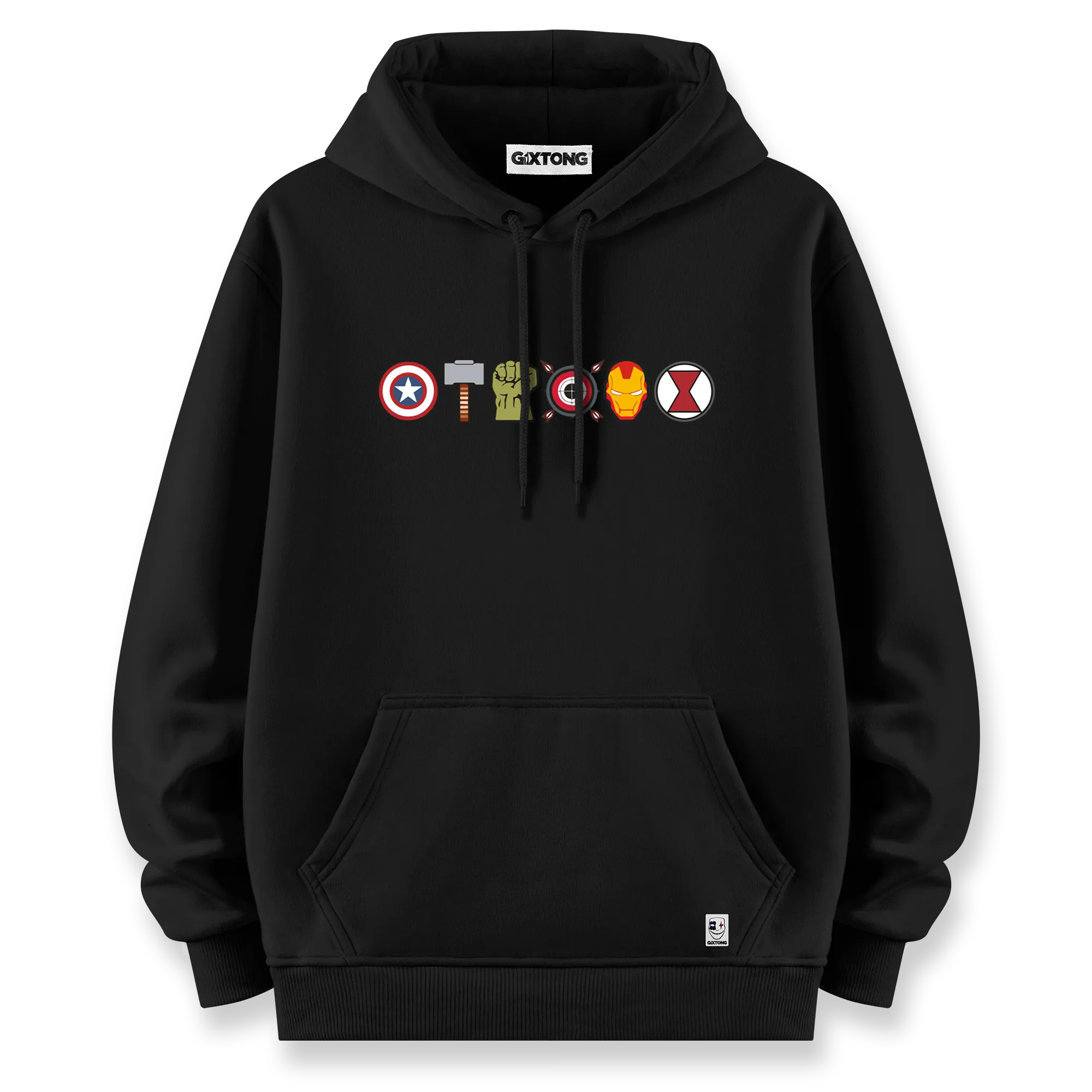 Avengers - Oversize Bol Kalıp Hoodie