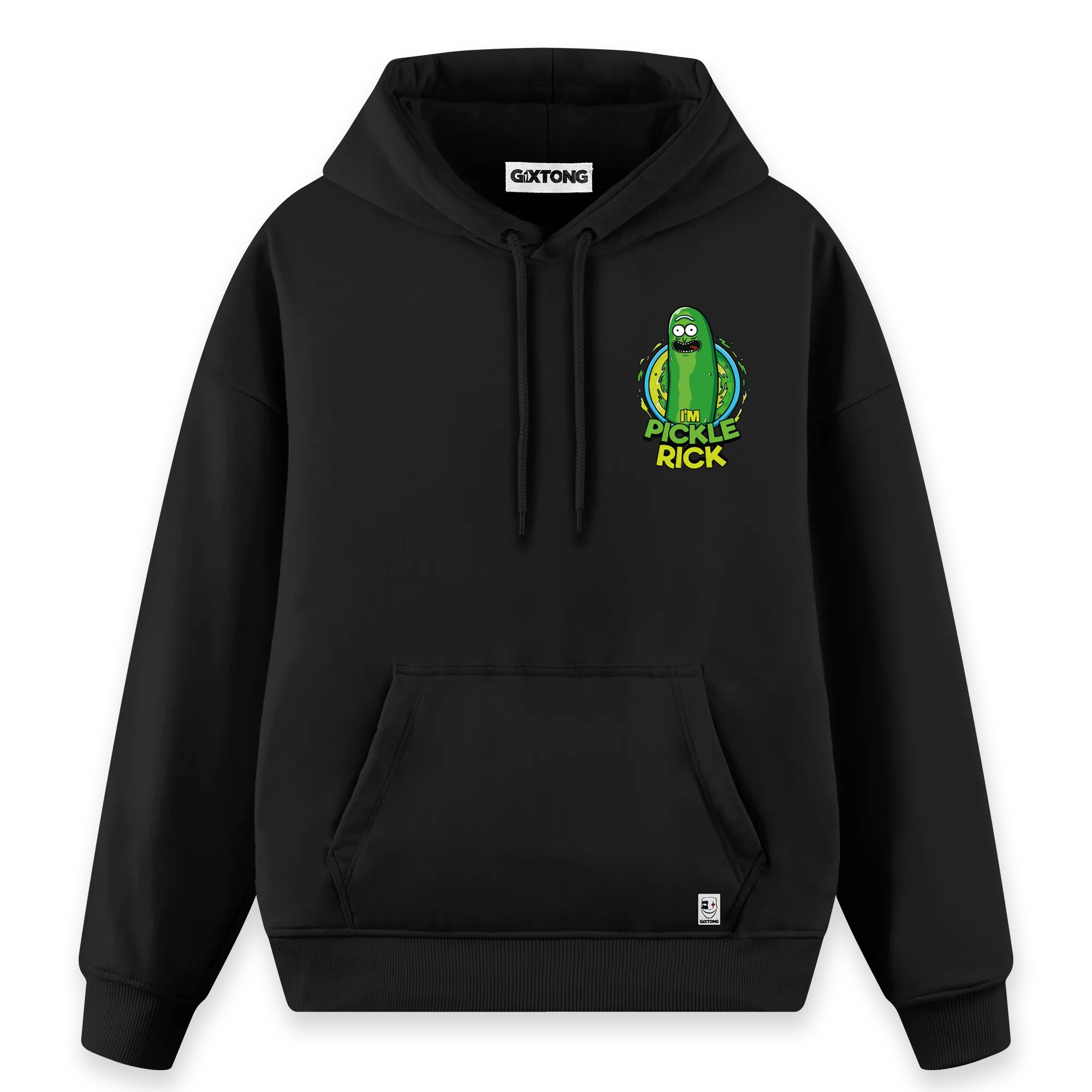 Pickle Rick - Regular Fit Kalıp Hoodie