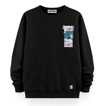 Sunday - Oversize Bol Kalıp Sweatshirt