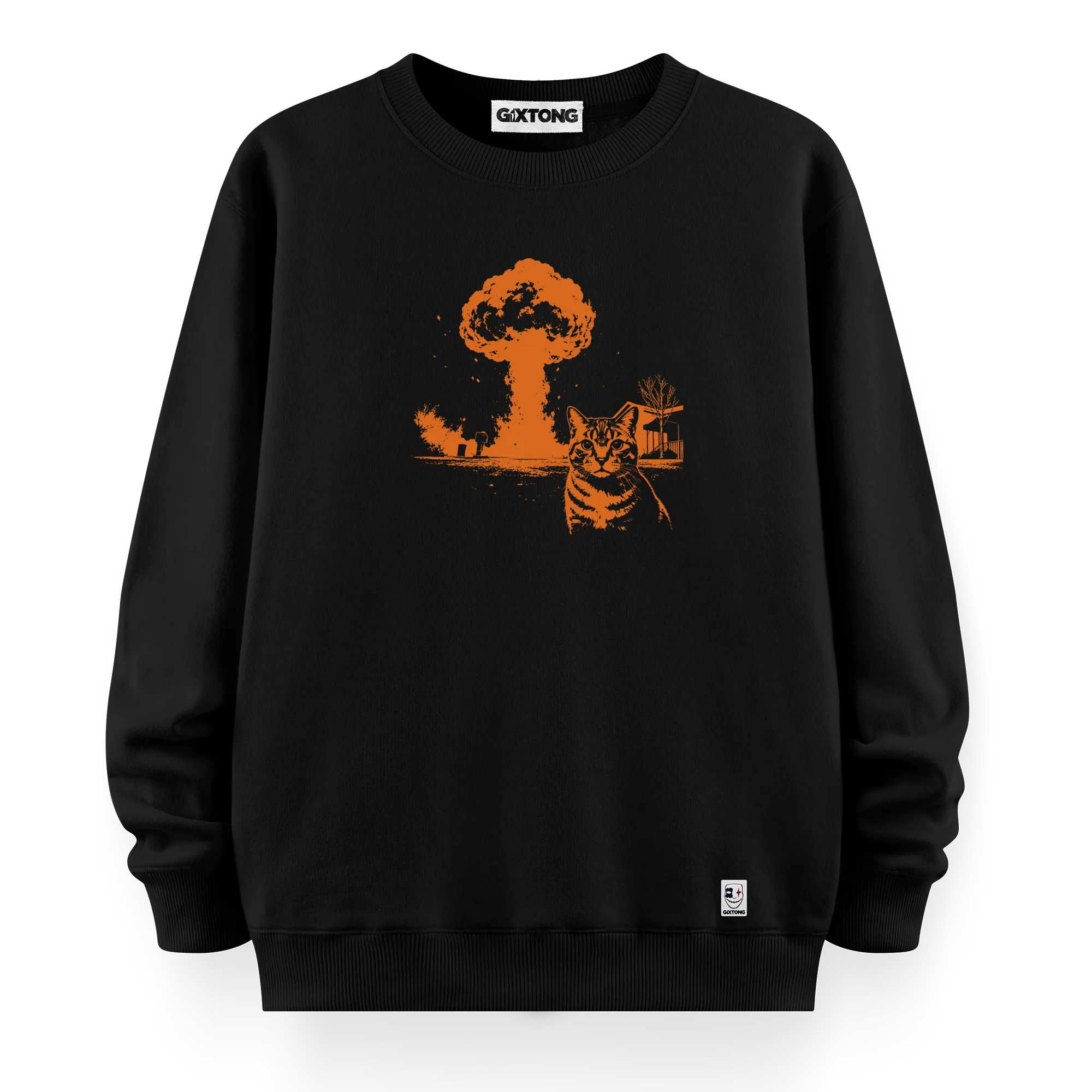 Cat Bomb - Oversize Bol Kalıp Sweatshirt