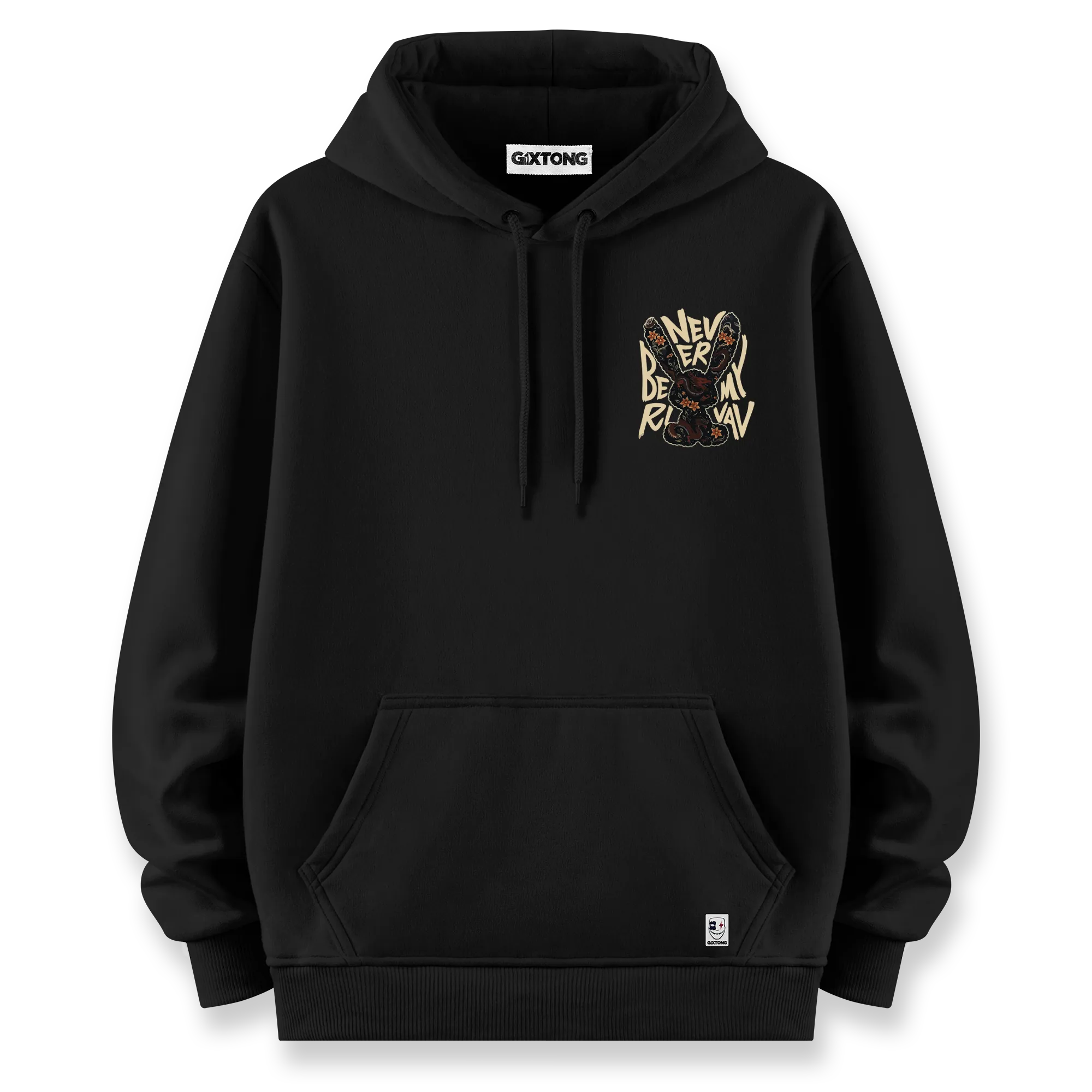 Rabbit - Oversize Bol Kalıp Hoodie