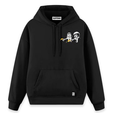 Fiction Minion - Regular Fit Kalıp Hoodie