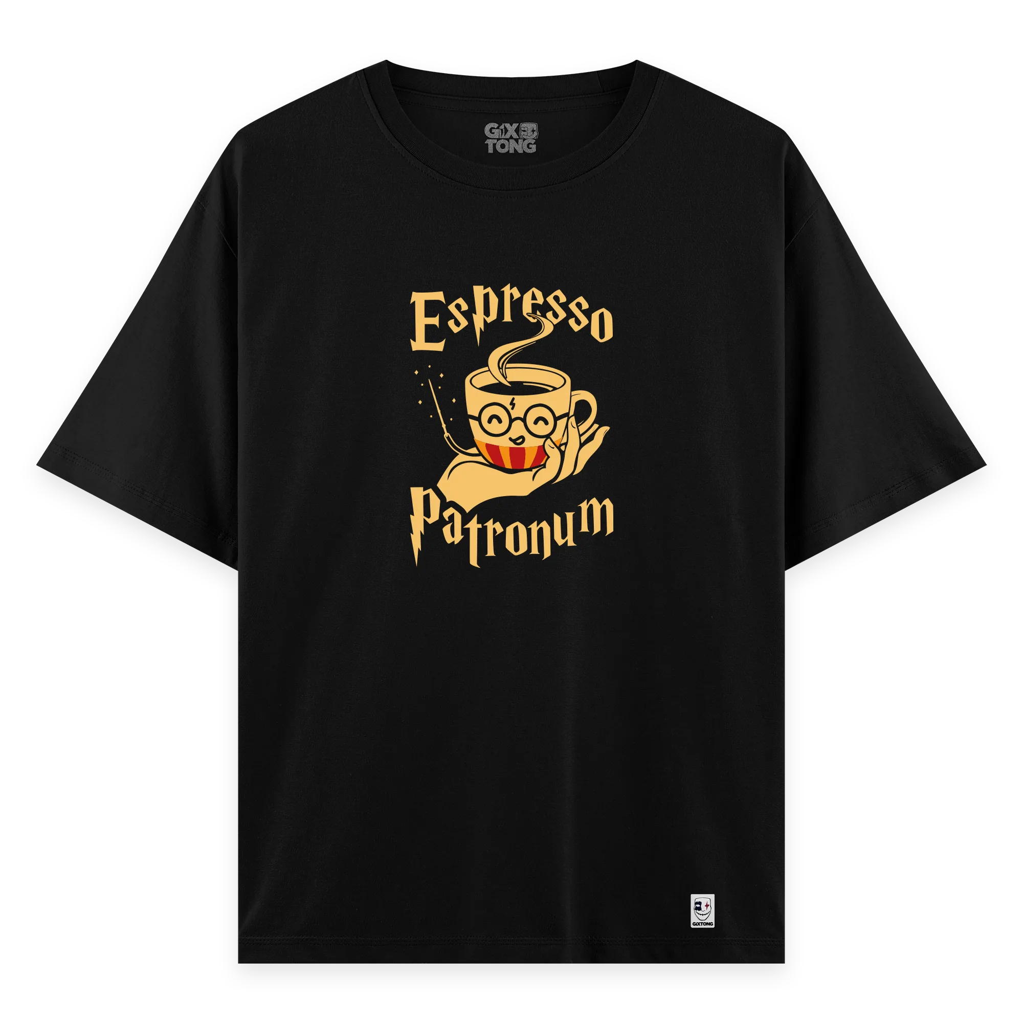 Espresso Patronum - Oversize Bol Kalıp T-shirt