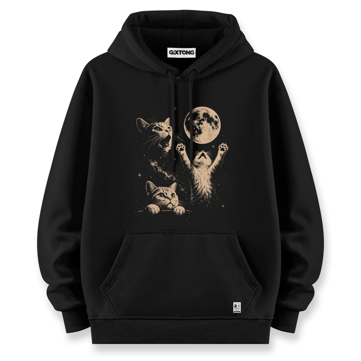Catlight - Oversize Bol Kalıp Hoodie